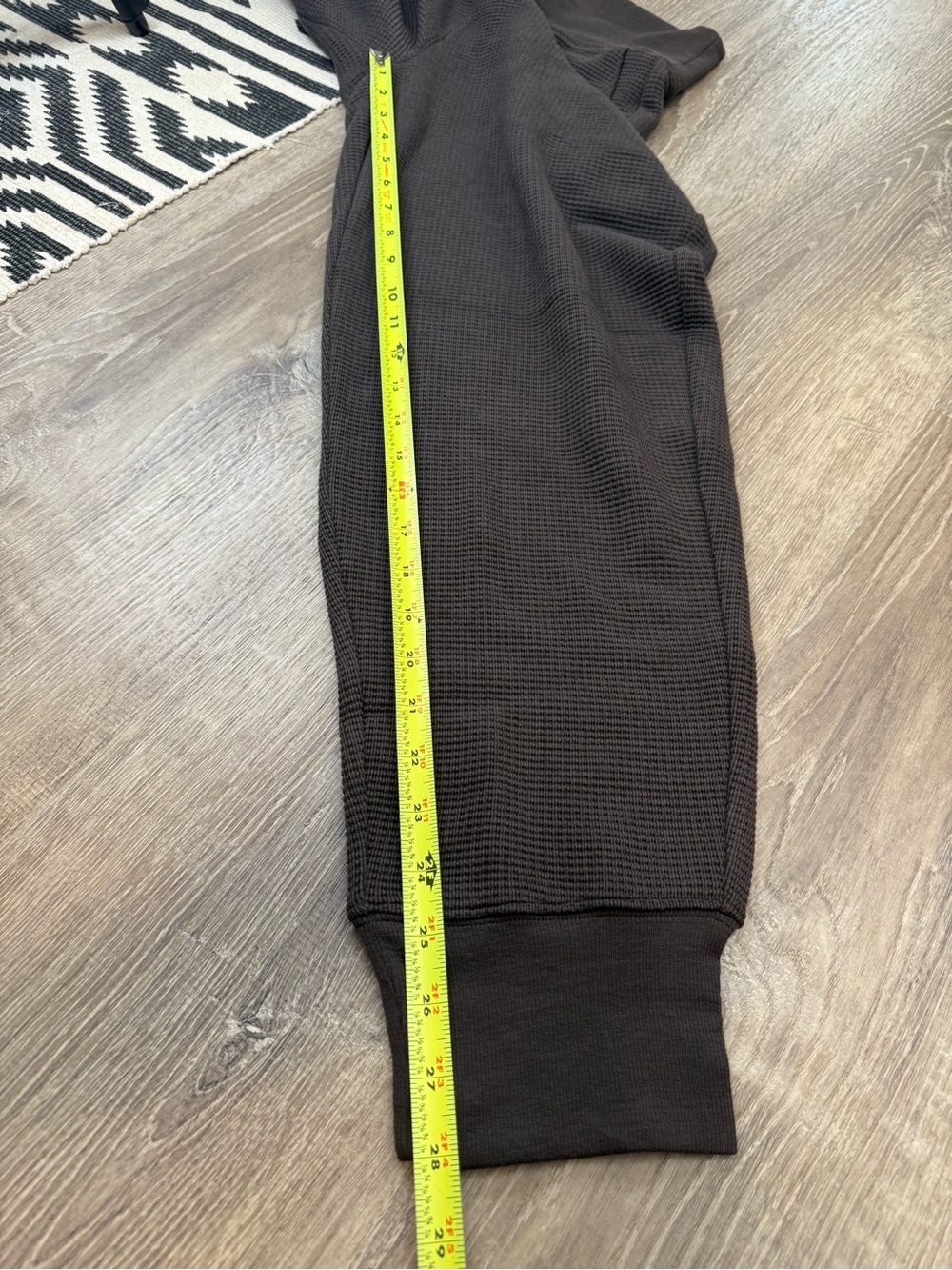 Athleta Coaster Luxe High Rise Jogger Pants Women’s Size M Waffle Knit Cozy - Picture 7 of 10